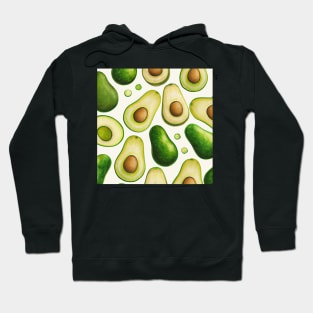 Avocado Pattern Hoodie